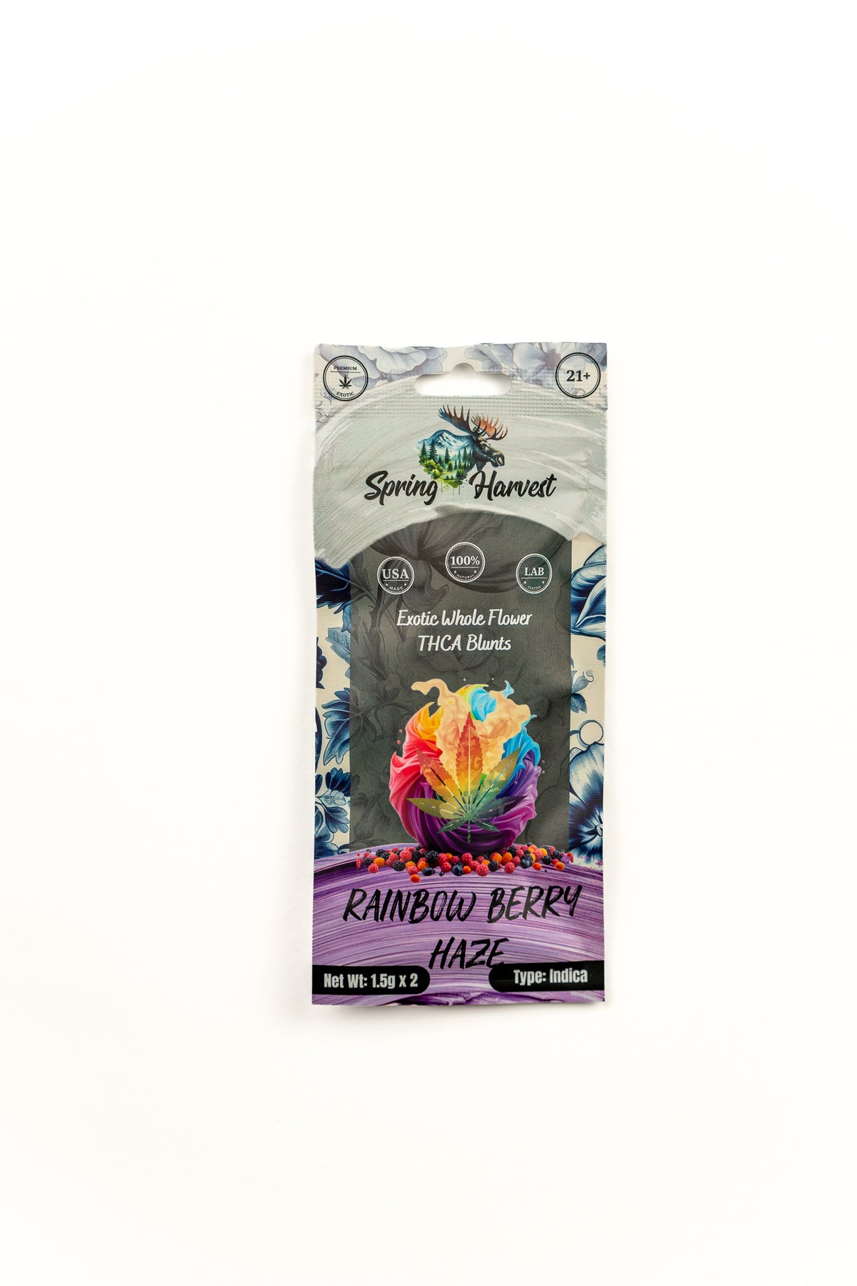 Rainbow Berry Haze THCA Blunts –2 Pack