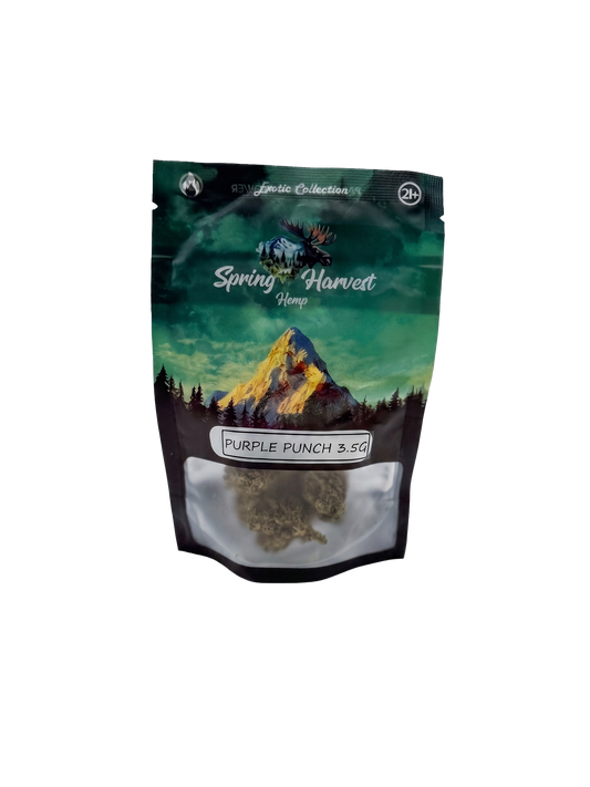 Spring Harvest Packaged THCA Hemp Flower