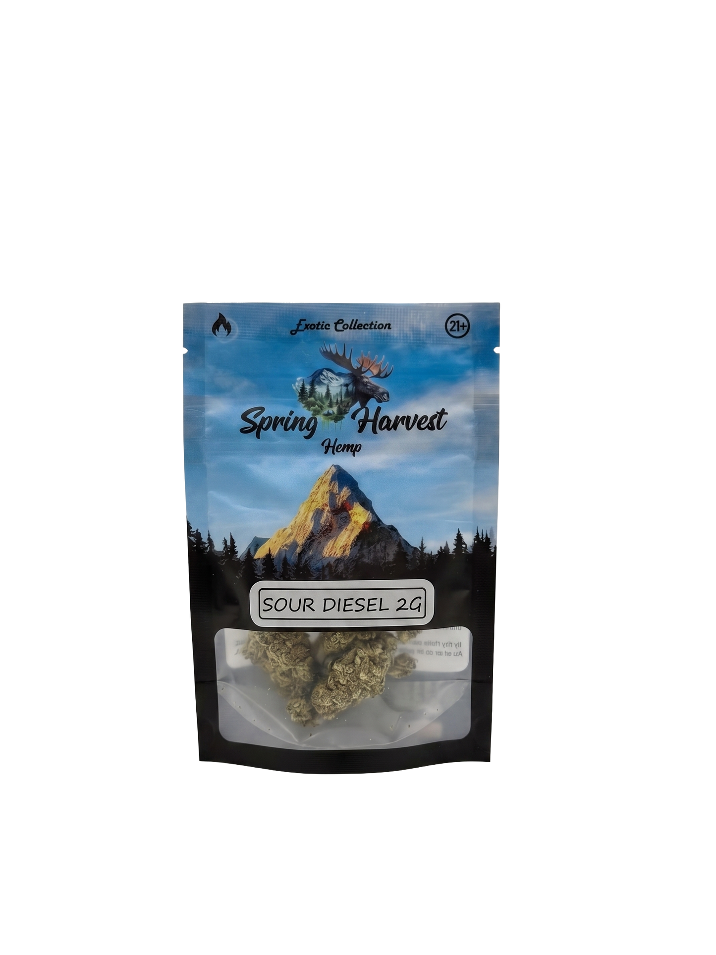 Spring Harvest 2g Packaged THCA Hemp Flower