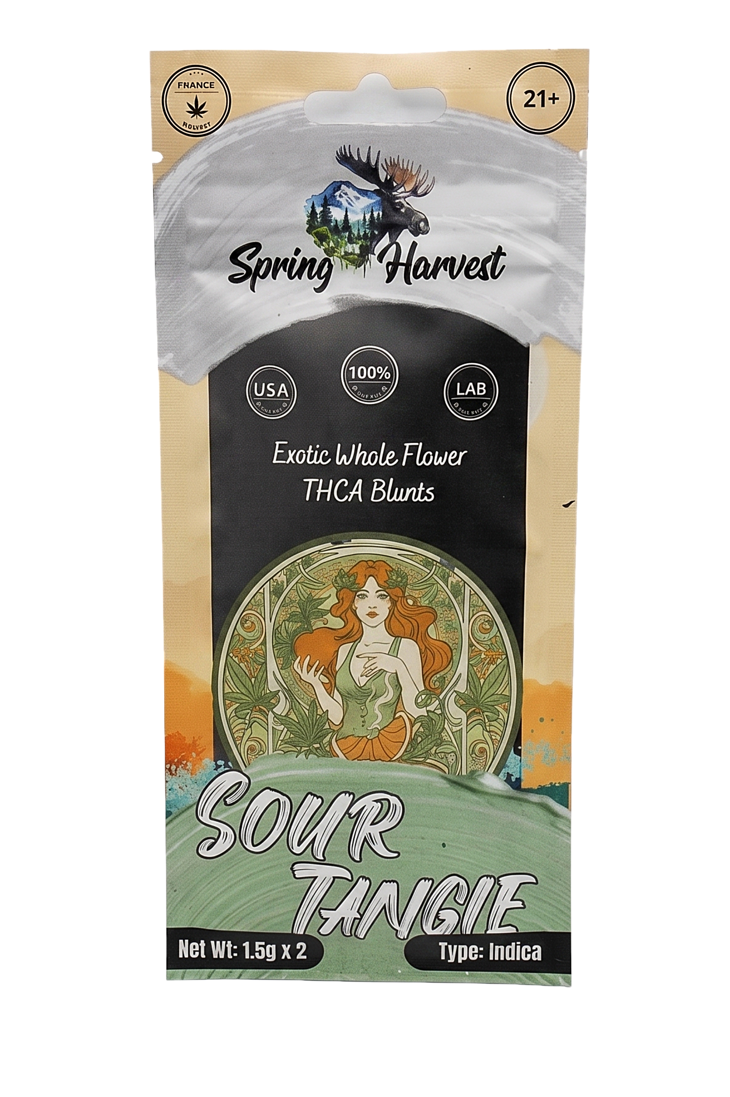 Sour Tangie THCA Blunts –2 Pack